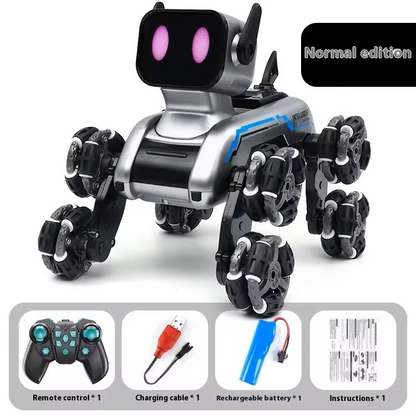 🔥New Hot Selling🔥Stunt Eight Wheel Smart Remote Fancy Control Robot Dog