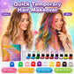 🎨 LIMITED‑TIME 50% OFF! ✨ Temporary Wash‑Out Hair Chalk – Creative, Mess‑free, Party‑ready 🎉