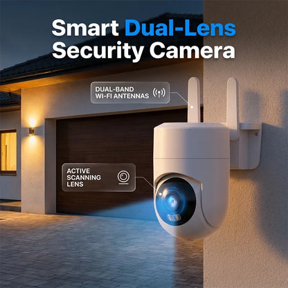 🥳55% OFF! 📹Dual-Lens Security Camera – From $37.99! 360° view, human detection & color night vision. Smart home protection – stock up & save! 🏠✅