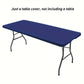 ⏰🎁Pack Stretch Fabric Table Top Cap Cover, fits 4ft/6ft/8ft Tables