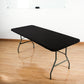 ⏰🎁Pack Stretch Fabric Table Top Cap Cover, fits 4ft/6ft/8ft Tables
