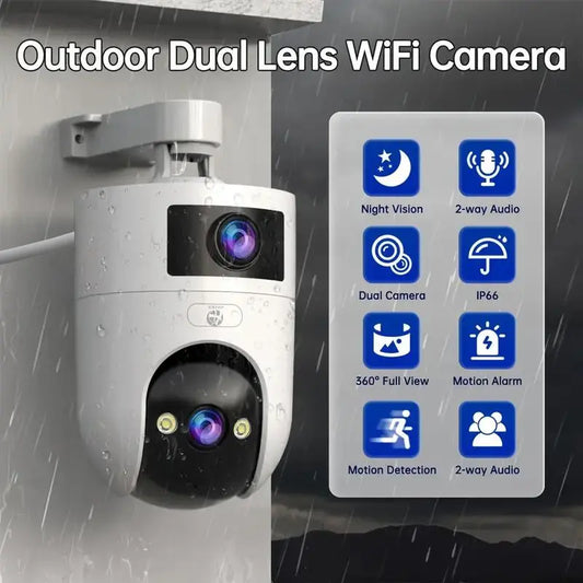 🥳55% OFF! 📹Dual-Lens Security Camera – From $37.99! 360° view, human detection & color night vision. Smart home protection – stock up & save! 🏠✅