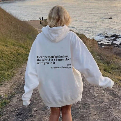 ⏰Limited-time 49% discount offer ,Dear Person Behind Me' Sweatshirt