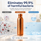 ❄️Summer Fresh 50% Off!💧Premium Water Bottle Made of 100% Solid Copper – Plastic-Free and Inspired by Ayurveda