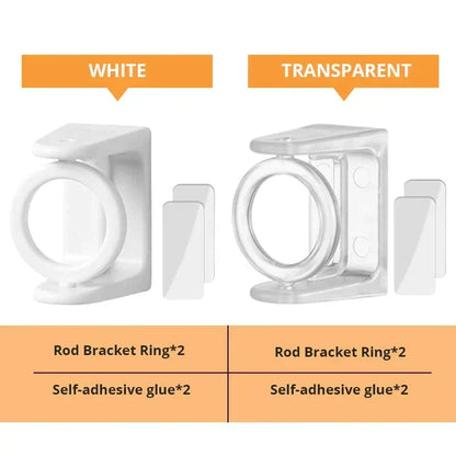 🏆Flash Sale⚡50K+ SOLD! Almost Gone-💥360° Rotating Ring Self Adhesive Rod Holder