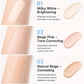 🔥BUY 1 GET 1 FREE🔥💙Multipurpose Concealer & Foundation Eye Concealer -👍24-hour Long-lasting