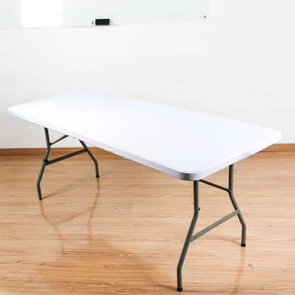 ⏰🎁Pack Stretch Fabric Table Top Cap Cover, fits 4ft/6ft/8ft Tables