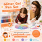 ✨ Glitter Gel Pen Set – Add Sparkle to Every Page 🌈
