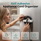 🎁Special Offer Buy 1 Get 1 Free! 🏠Say goodbye to messy wires! Keep your home tidy! 🔌 Self-Adhesive Silicone Appliance Cord Organizer ✨