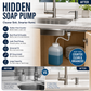 🎉 2026 Sale — Over 48,000 Sold! 🧼 Durable Built-in Kitchen Sink Soap Dispenser – Integrated Shelf & Easy Refill 🍽️