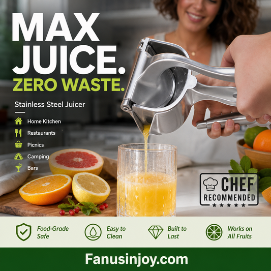 ⚡【Stainless Steel Juicer】— 50% OFF Flash Sale! Blend a “Vitamin Tornado” in 30 Seconds! 🍹🔥
