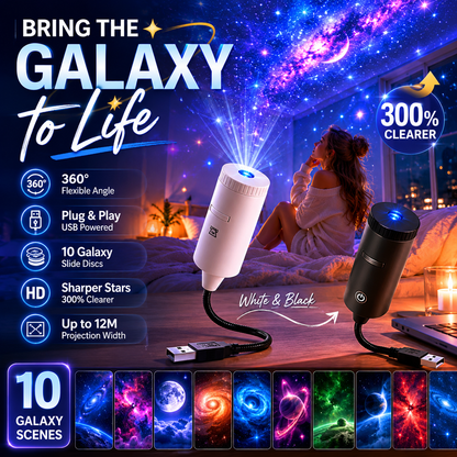 ⏰🎁Plug-and-Play HD Star Projector 50,000+ Happy Users