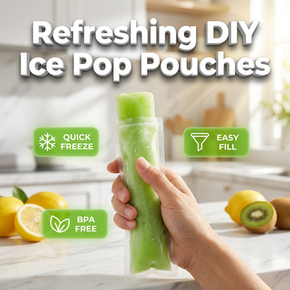 📢📢50% OFF !!!⏰Food-Grade Reusable Ice Packs – A Must-Have for Cold Summer Drinks✨