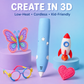 🥳HEETTE SALE 2026🥳💞50.000+ VERKOCHT!👵❤️LowTemperatureWireless3DPrintingPenforKids