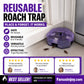 🔥Reusable Effective Roach Trap， Non-Toxic Sticky Cockroach Catcher for Kitchen Home Indoor Pest Control