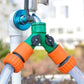 🚰 BUY 2 GET 1 FREE! 🔥 Two-Head Faucet Splitter – Brass construction, leak-proof & fits standard hoses – perfect for garden, washing machine or dual watering 🌿
