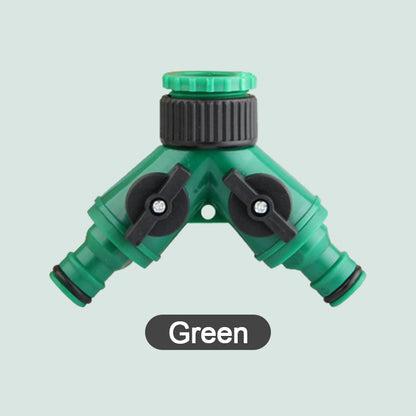 🚰 BUY 2 GET 1 FREE! 🔥 Two-Head Faucet Splitter – Brass construction, leak-proof & fits standard hoses – perfect for garden, washing machine or dual watering 🌿