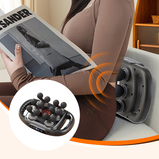 💆‍♂️ 49% OFF! 🔥 Multi-Functional Automatic 12-Head Muscle Massage Gun – Relaxation & Pain Relief ✨