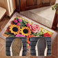 3D⏰🎁Bathroom Absorbent Non-Slip Knitted Floral Floor Mat