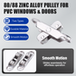80/88 Zinc Alloy Pulley for PVC Windows & Doors