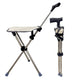 🎁⏰2-in-1 Foldable Cane With Chair