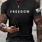 Men's Freedom Is Not Free R.I.P Charlie Kirk Short Sleeve T-shirt