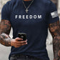 Men's Freedom Is Not Free R.I.P Charlie Kirk Short Sleeve T-shirt