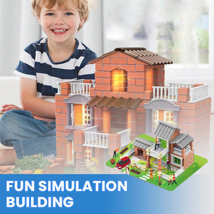 214 PCS DIY Simulation Building Toy Set for Kids