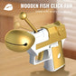 Wooden Fish Fun Clicker Toy for Kids