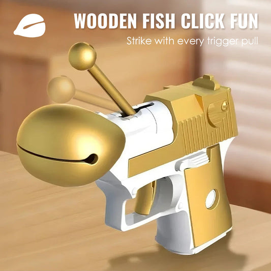 Wooden Fish Fun Clicker Toy for Kids