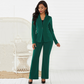 ⏰🎁Women's Business Solid Blazer ＆ Pants 2-Piece Set