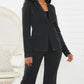 ⏰🎁Women's Business Solid Blazer ＆ Pants 2-Piece Set