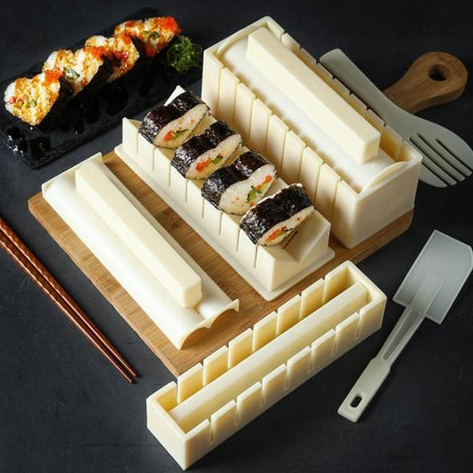 ⏳Time-Limited Special⏰DIY Sushi Mold – Easy to use, BPA-free & reusable – Make perfect sushi rolls at home 🌸