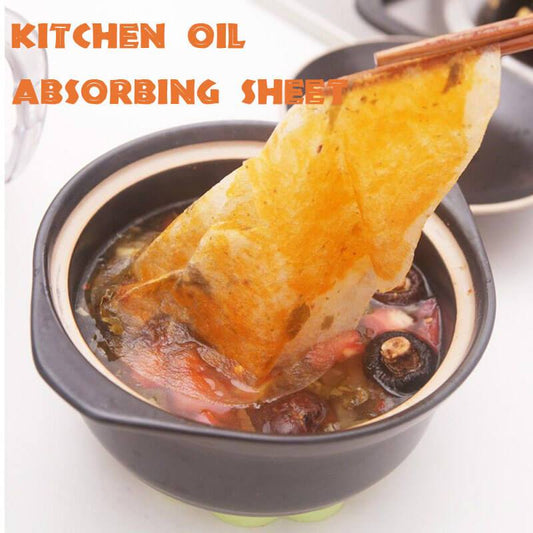 🔥HOT SALE 50% OFF🔥Oil-absorbing kitchen foil (12 pieces)
