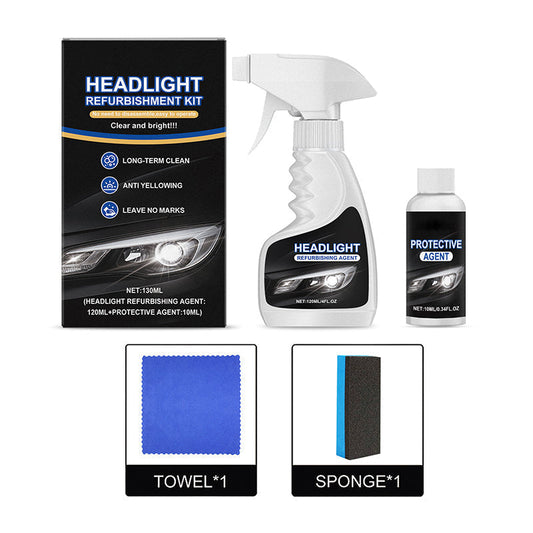 🏆 Last Day Special Price $18.99 ! 🚘 Automotive Headlamp Restoration Fluid, blurring enhanced crystalline coating refurbisher