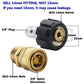 ✨High-Pressure Washer Connector Set, Includes 8 Accessories.