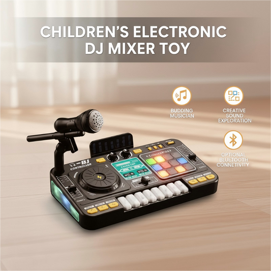🔥🎁Children's Electronic DJ Mixer Toy