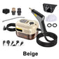 Handheld Steam Cleaner, Portable High Temp Steam Cleaner with 9pcs Accessories, 6-Level Adjustable Steam, 15s Fast Heat-Up for Kitchen Grease, Tile, Grout, Bathroom, Floor & Car Detailing