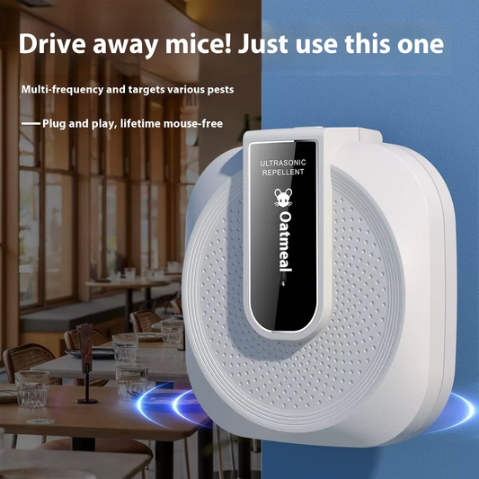 🔥2026 New Arrivals: 40% Off!🔥Ultrasonic anti-boating and rat repeller is powerful - 360° smart technology
