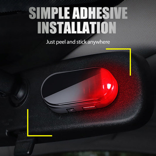 📢📢 50% OFF !! ⏰Solar Powered Car Anti-Theft Warning Light