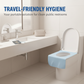 🏆Flash Sale⚡50K+ SOLD! Almost Gone-💥Disposable Waterproof Toilet Seat Covers Pack – Hygienic, Comfortable & Perfect for Travel & Public Restrooms 🧳
