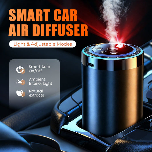 🚗✨ Smart Light & Mist Aromatherapy Diffuser – Instant Ambiance Transformation with One Touch! 💫 50% OFF for a Limited Time Only! 💥