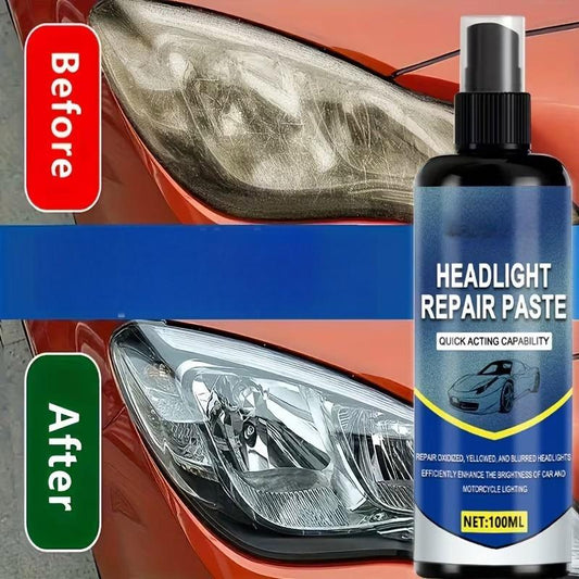 ⏰🚗Headlight Restoration Spray with Towel