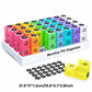 🔥Last Day Sale 60% OFF⏰💊📅 Daily 31-Day Pill Organizer Travel Case – 🔒📦 4-Week Medication Box with Compartments & Labels, Ideal for Weekly Planning, Vacations & Seniors, Compact Storage