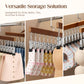 🔥50% OFF!👕360° Swivel Multi-Hook Wardrobe Organizer--10 clips