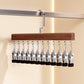 🔥50% OFF!👕360° Swivel Multi-Hook Wardrobe Organizer--10 clips