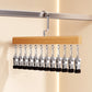 🔥50% OFF!👕360° Swivel Multi-Hook Wardrobe Organizer--10 clips