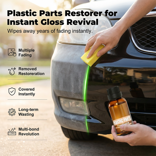 🔥Buy 1 get 1 free🔥Car Plastic Parts Crystal Coating Restorer