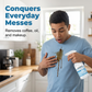 Enzyme-based degreaser and brightener—deep cleans and restores without leaving a trace