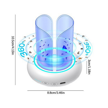 ⏰🎁360° UV LED Mosquito & Fly Trap Lamp